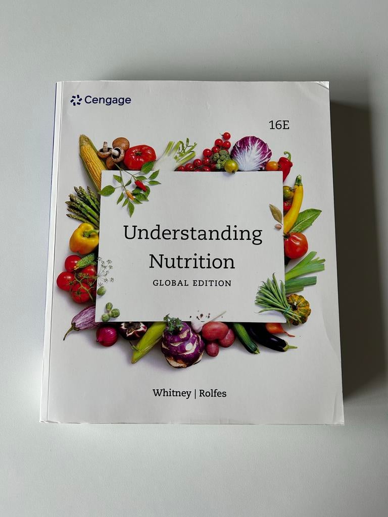 Understanding Nutrition - Global Edition (16e), Boeken, Ophalen of Verzenden, Zo goed als nieuw