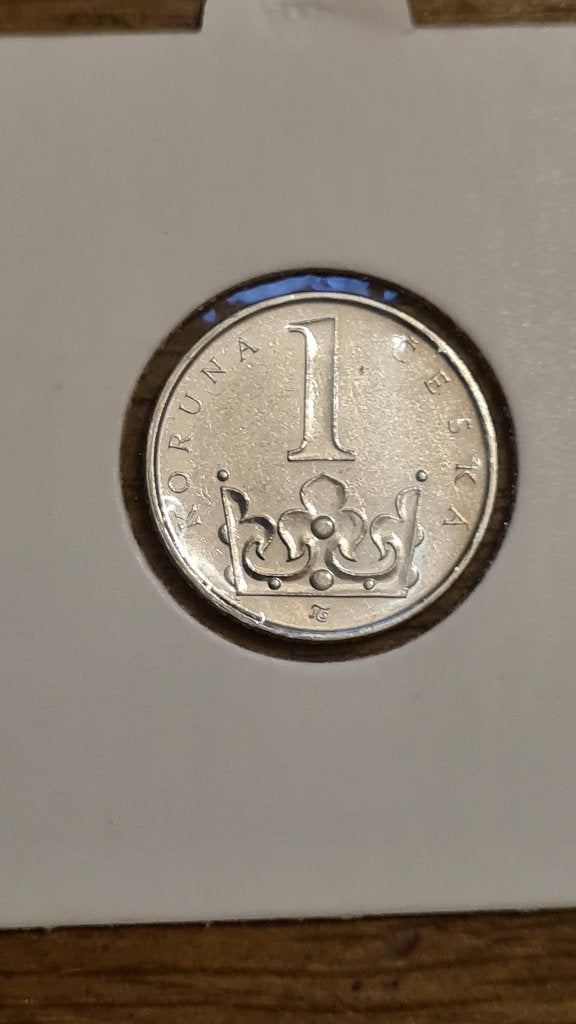 Tsjechië - 1 Koruna 2002, Verzenden, Overige landen, Losse munt