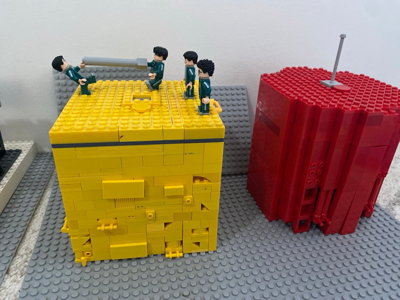 LEGO Squid Game MOC - Unieke Bouwset, Ophalen, Zo goed als nieuw, Overige merken