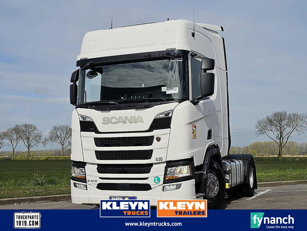 SCANIA R410 retarder 2x tank, Automaat, Euro 6, Scania, Wit
