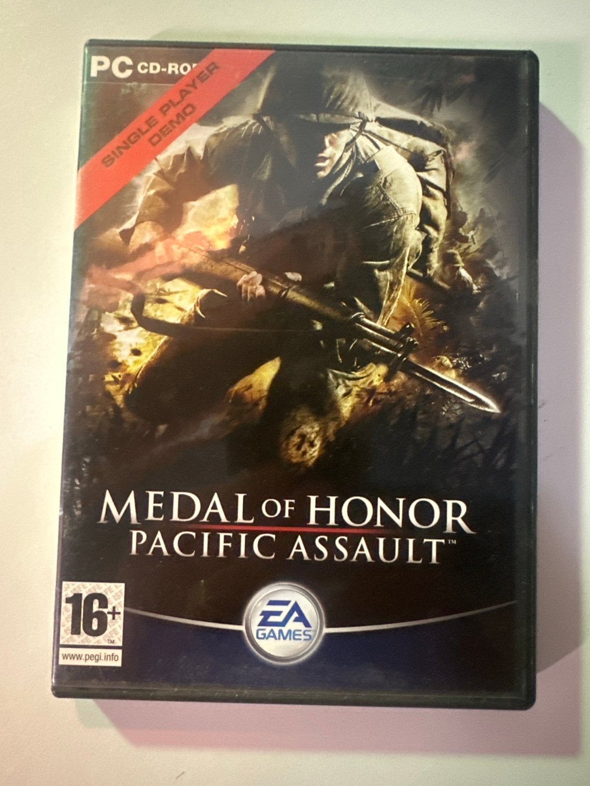 Medal of Honor: Pacific Assault PC CD-ROM Demo, Gebruikt, Shooter, 1 speler, Ophalen of Verzenden