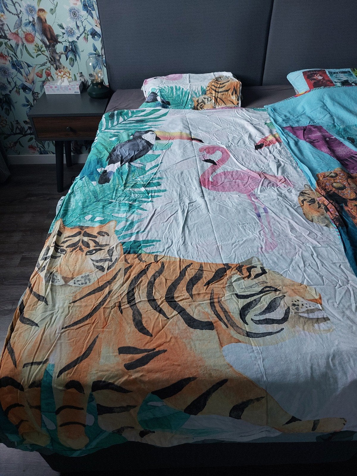 Dekbedovertrek kind 1 persoon 2 varianten, Huis en Inrichting, Slaapkamer | Beddengoed, Ophalen, Eenpersoons, Dekbedovertrek