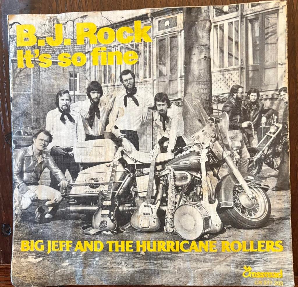 Big Jeff & The Hurricane Rollers - B.J. Rock/It‘s so fine, Ophalen of Verzenden, Zo goed als nieuw, Pop