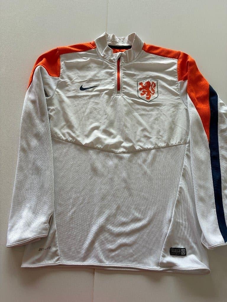 Nike Nederlands Elftal KNVB WK 2014 training top maat M, Maat M, Ophalen of Verzenden, Gebruikt, Shirt