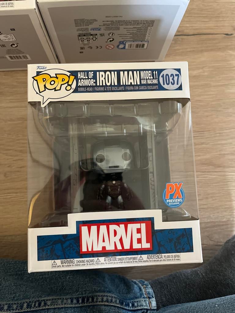 Funko Pop! Iron Man Model 11 War Machine #1037 PX Exclusive, Kinderen en Baby's, Speelgoed | Actiefiguren, Nieuw, Ophalen of Verzenden