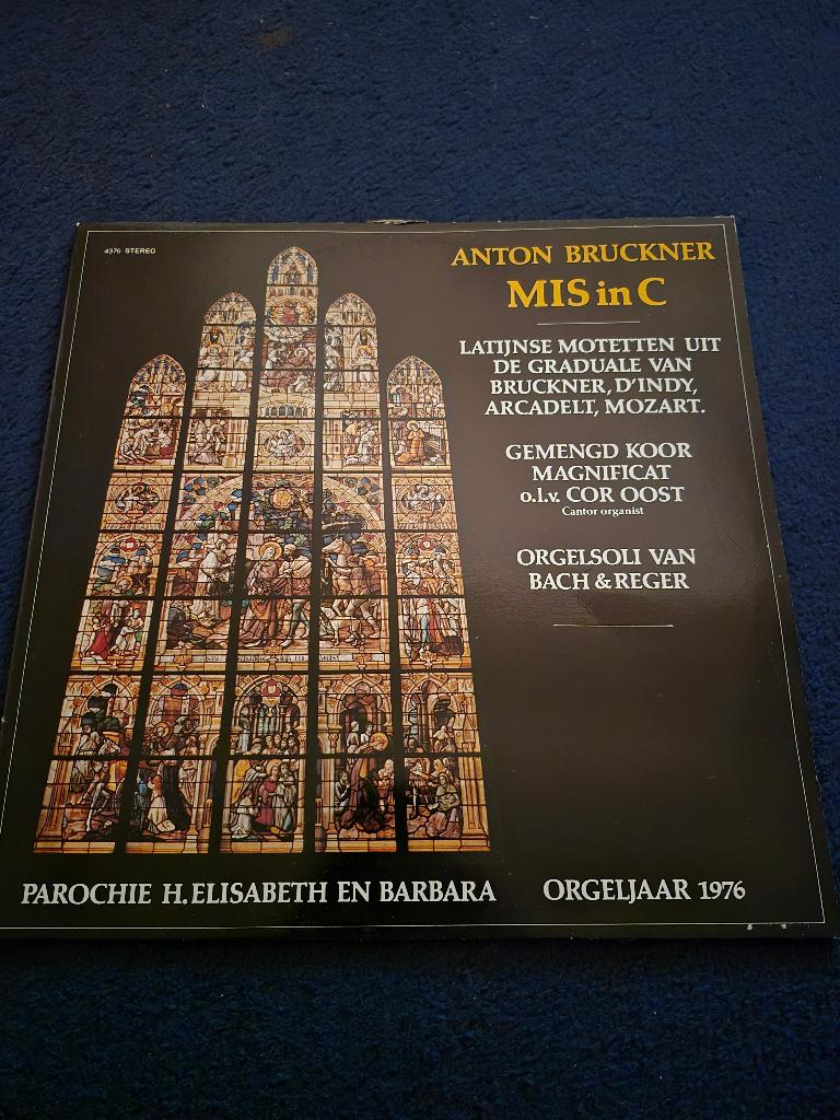 Anton Bruckner - MIS in C - Klassieke LP, Ophalen, Gebruikt, 12 inch