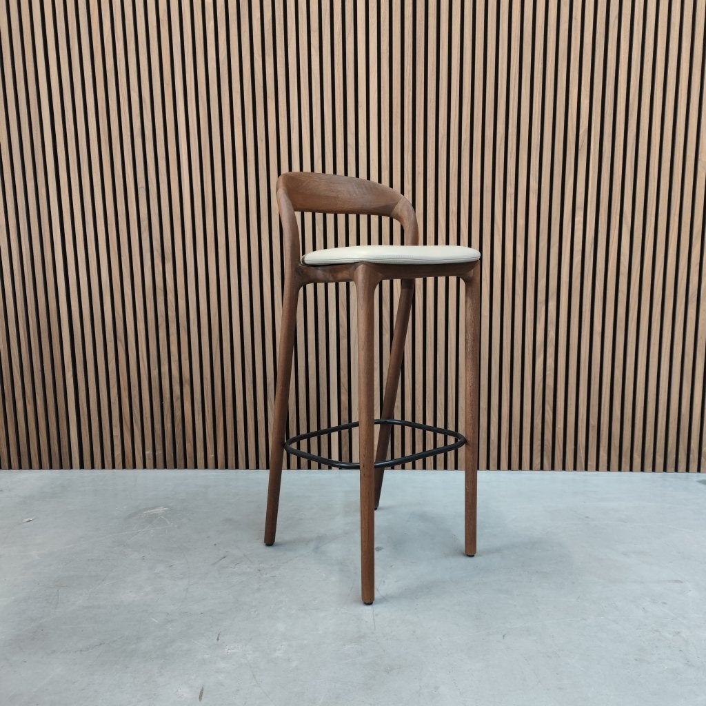 Artisan Neva Light 79 Barkruk - Zenith Beige Leather, Ophalen of Verzenden