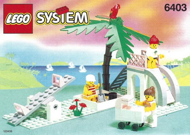 Lego 6403 Paradisa, Compleet, Gebruikt, Overige thema's, Lego