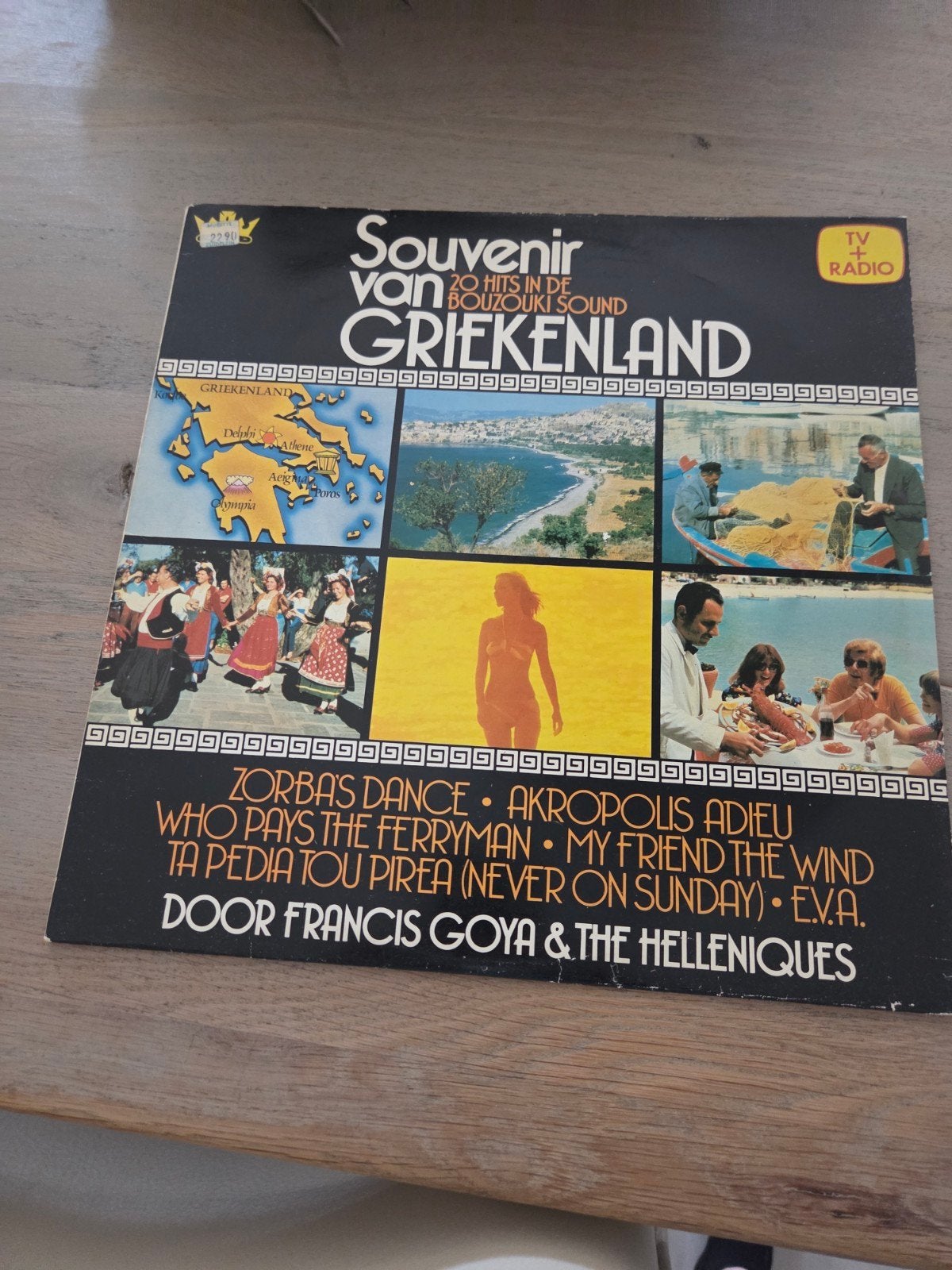 Souvenir van Griekenland - 20 hits in de Bouzouki Sound LP, Cd's en Dvd's, Ophalen of Verzenden
