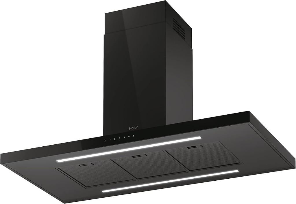 Haier Eilandafzuigkap HATSI120CBS6BVOC, Motor, Nieuw, Ophalen of Verzenden, Vrijstaand
