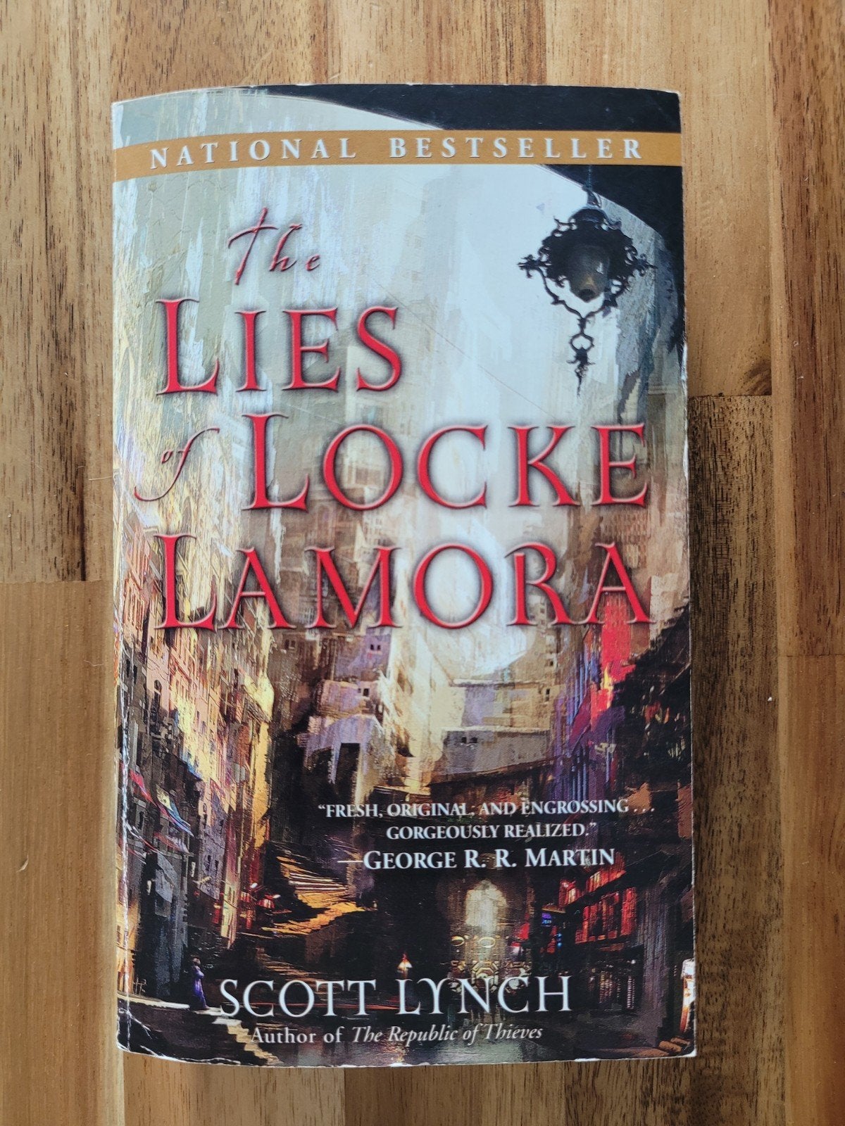 Scott Lynch - The Lies of Locke Lamora, Ophalen of Verzenden, Gelezen, Scott Lynch