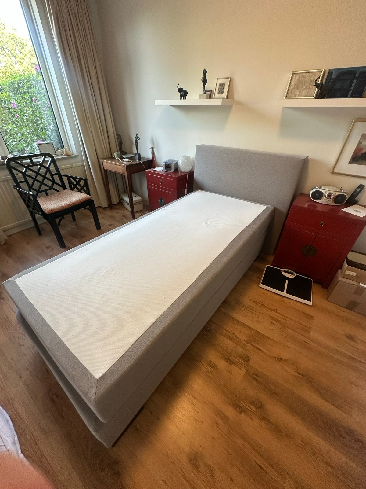 UMIX Eenpersoons Boxspring, Ophalen, Gebruikt, 90 cm, Eenpersoons
