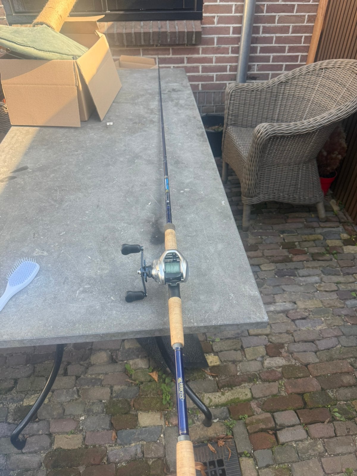 St croix swimbait special + shimano tranx 401, Ophalen, Zo goed als nieuw, Overige typen