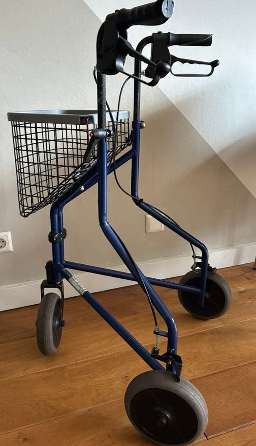 Rollator indoor 129€ lichtgewicht revalidatie loophulpmiddel, Ophalen, Opvouwbaar, Gebruikt