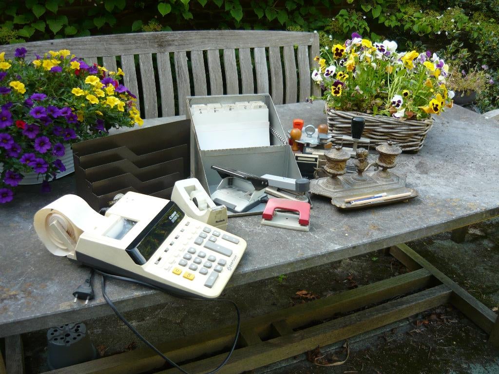 Nostalgische bureau spullen, Diversen, Ophalen of Verzenden