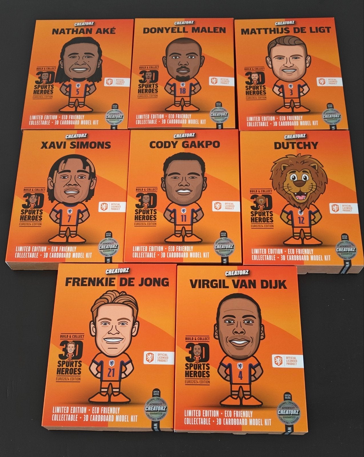 Oranje 3D Sports Heroes, Ophalen of Verzenden, Nieuw