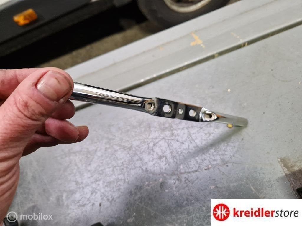 Kreidler richting aanwijzer beugel achter nieuw verchroomd, Gebruikt, Kreidler, Ophalen of Verzenden, Kreidler