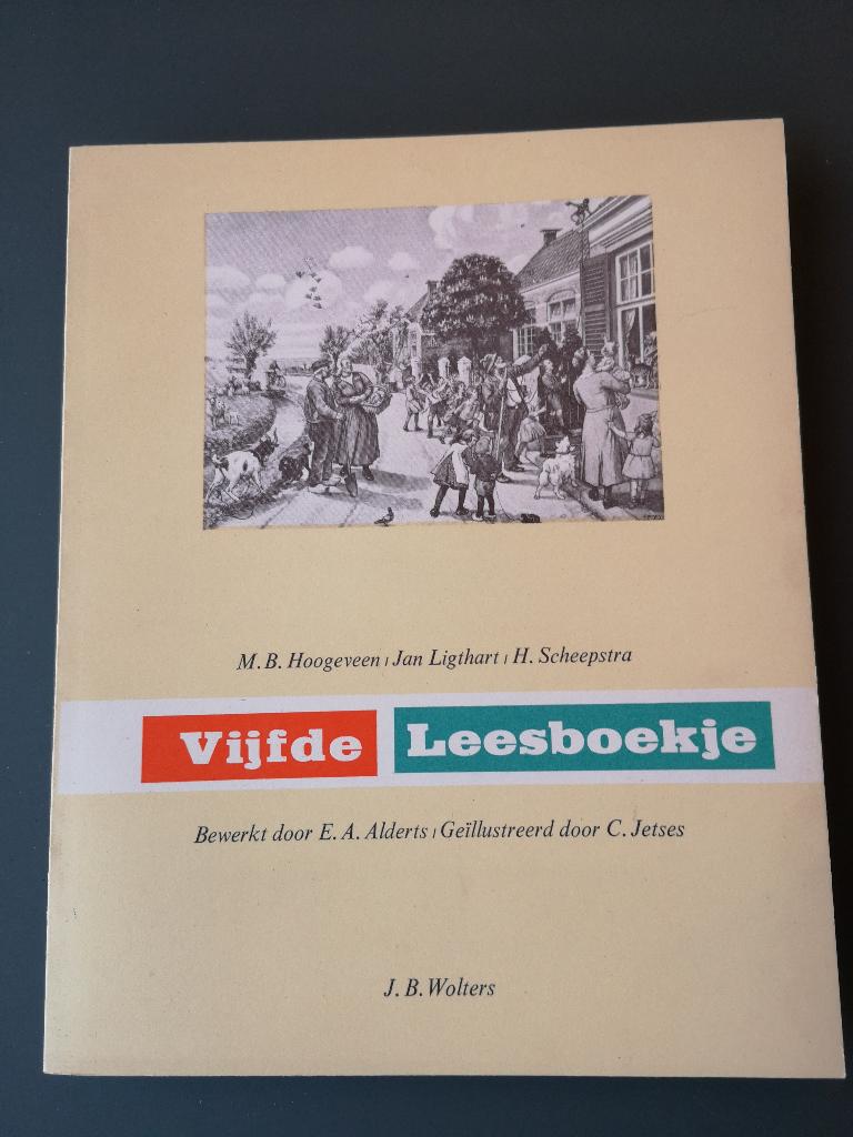 Vijfde leesboekje, ill. C. Jetses, Ophalen of Verzenden, Nieuw