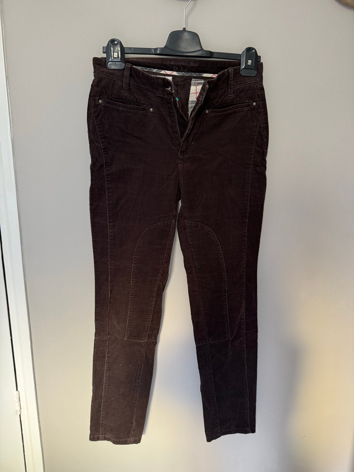 MAC corduroy broek bruin maat 36 (S), Bruin, Ophalen of Verzenden, Maat 36 (S), Lang