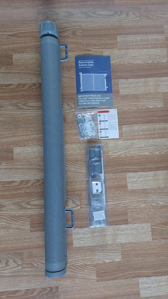 Oprolbaar veiligheidshek 3 meter (nieuw), Overige materialen, Nieuw, Oprolhekje, Ophalen of Verzenden