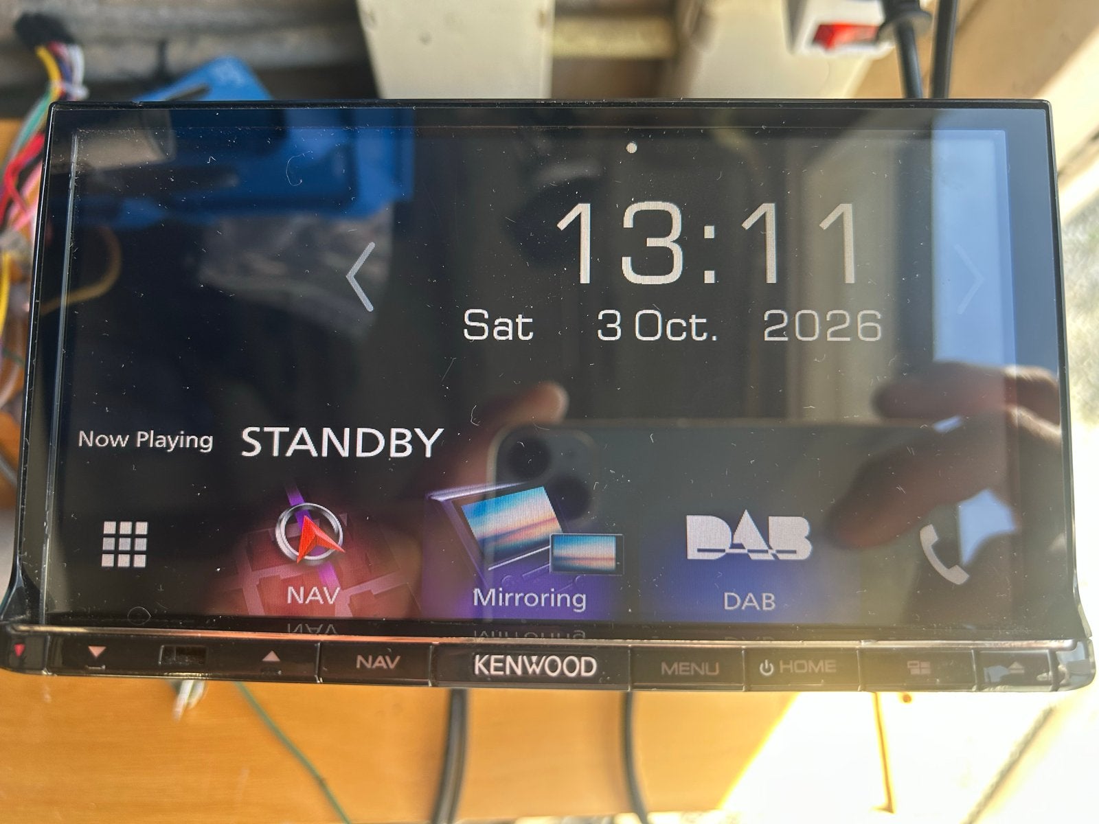 Kenwood DNX8160DABS GPS Navigatie Systeem, Ophalen, Gebruikt