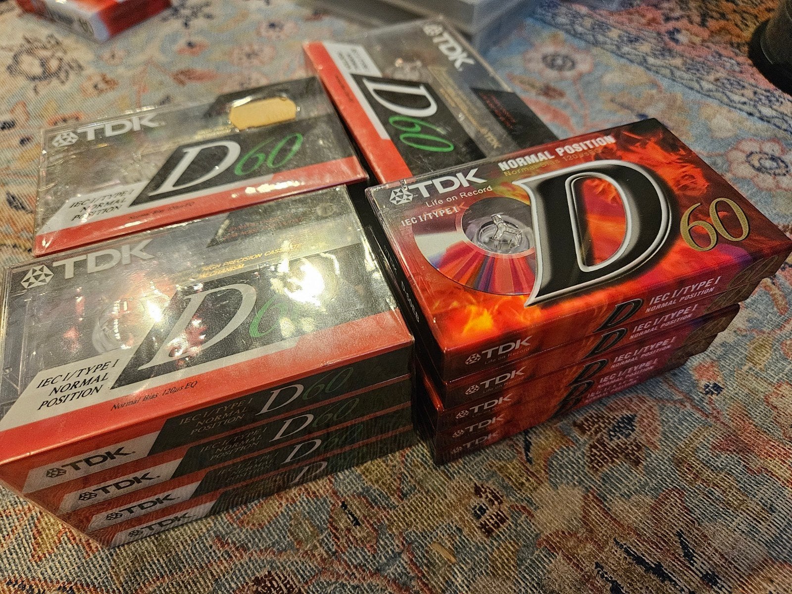 17x TDK D60 Cassettebandjes - Nieuw in verpakking, 2 t/m 25 bandjes, Overige genres, Ophalen of Verzenden, Nieuw in verpakking