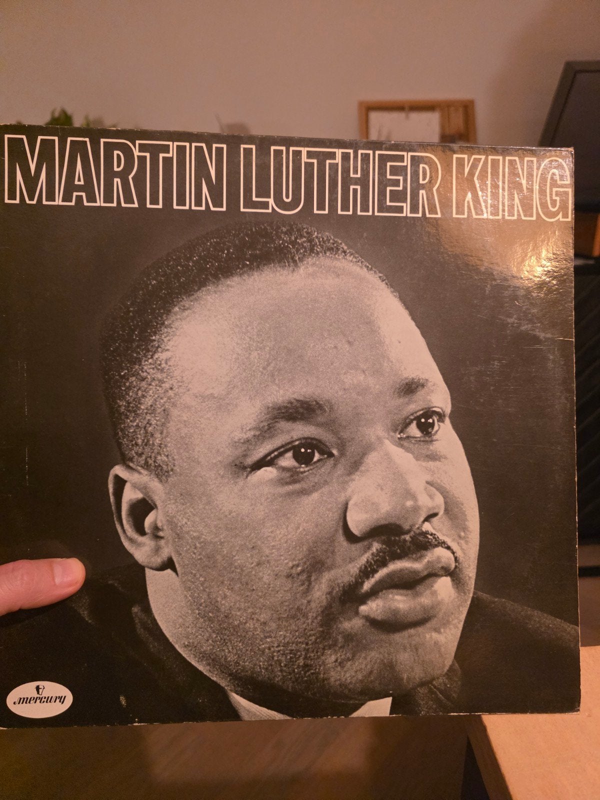 Martin Luther King LP - Historische Toespraken, Cd's en Dvd's, Ophalen of Verzenden, Gebruikt, 12 inch, LP