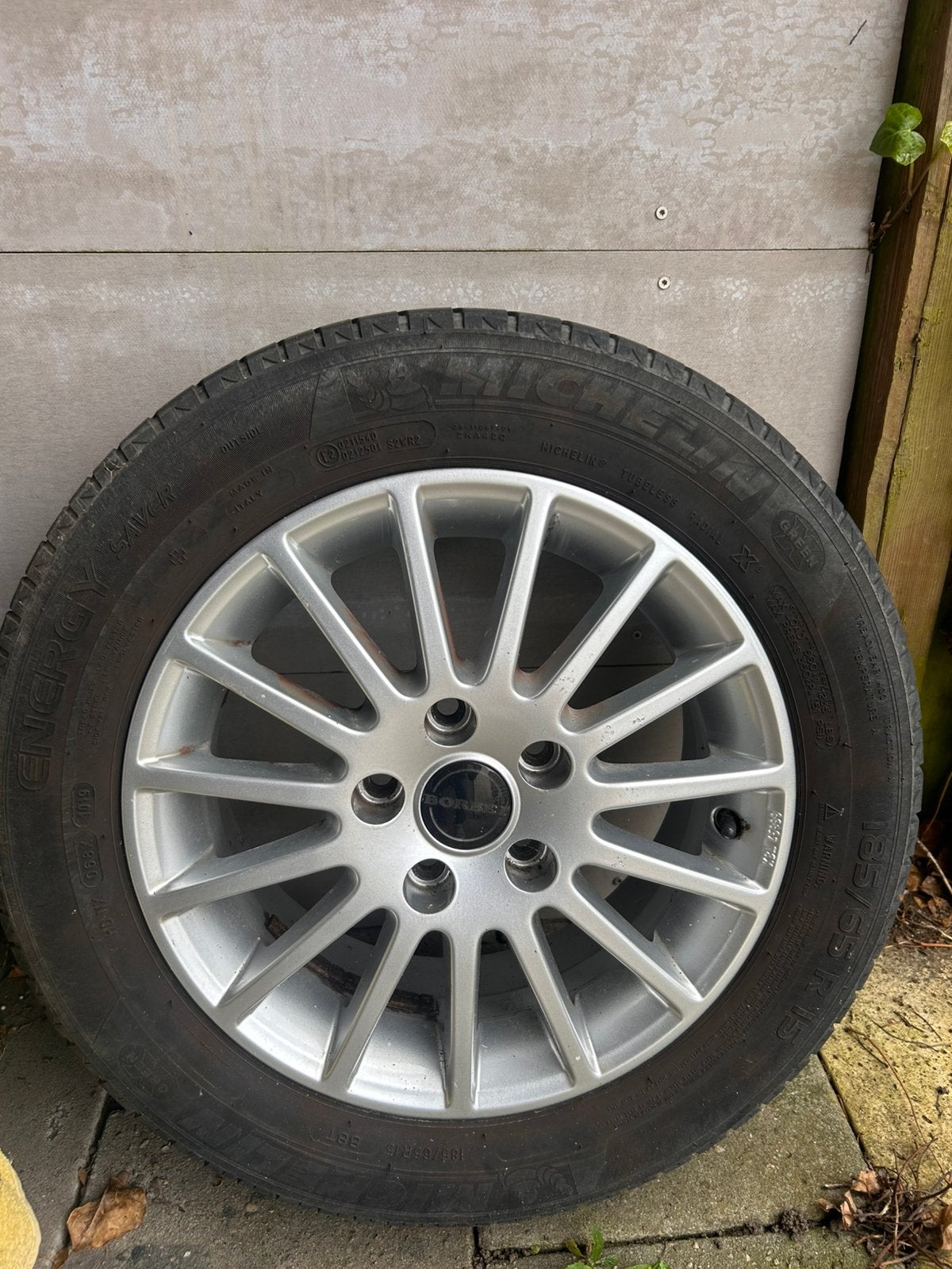 Borbet aluminium velgen 15”, Auto-onderdelen, Ophalen, Gebruikt, 15 inch, 185 mm