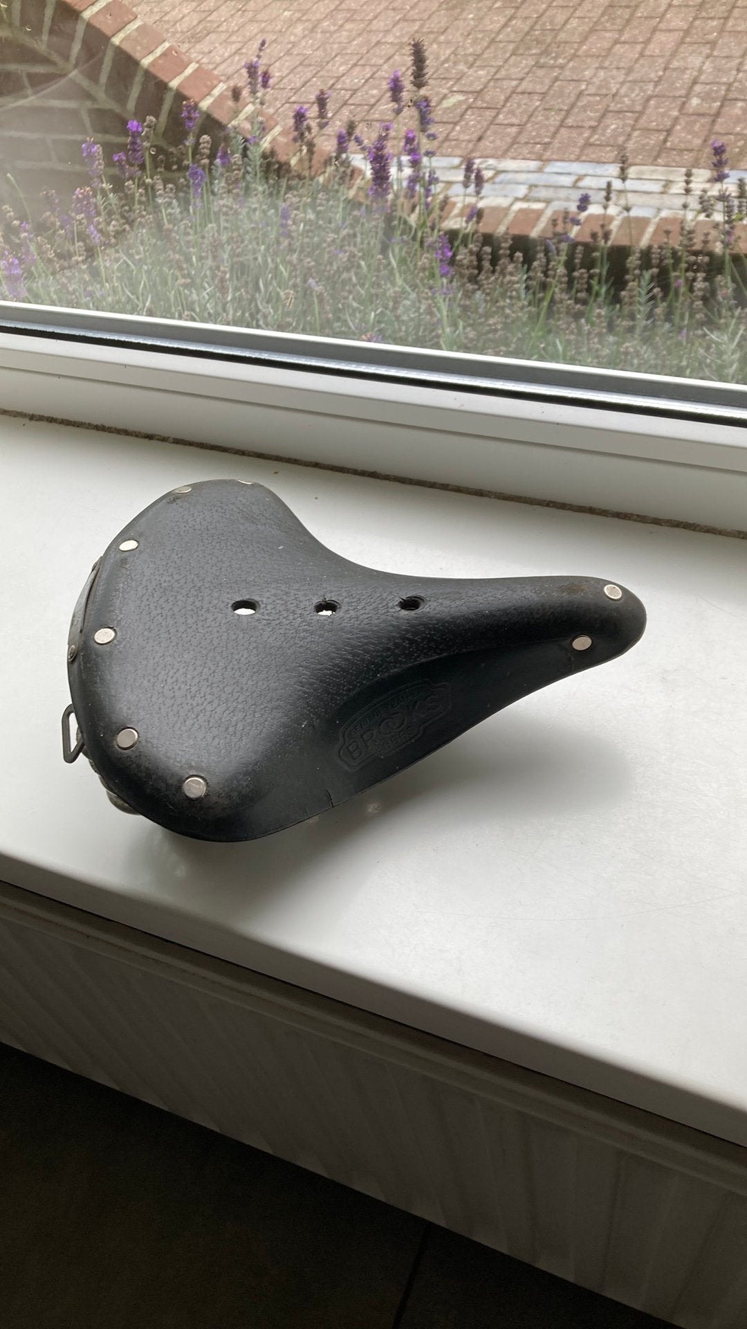 Brooks leder zadel type B66S, Ophalen, Gebruikt, Zadel, Leer