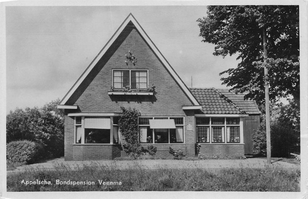 703-037-039 Appelscha Bondspension Veenma, Ophalen of Verzenden, Voor 1920, Friesland