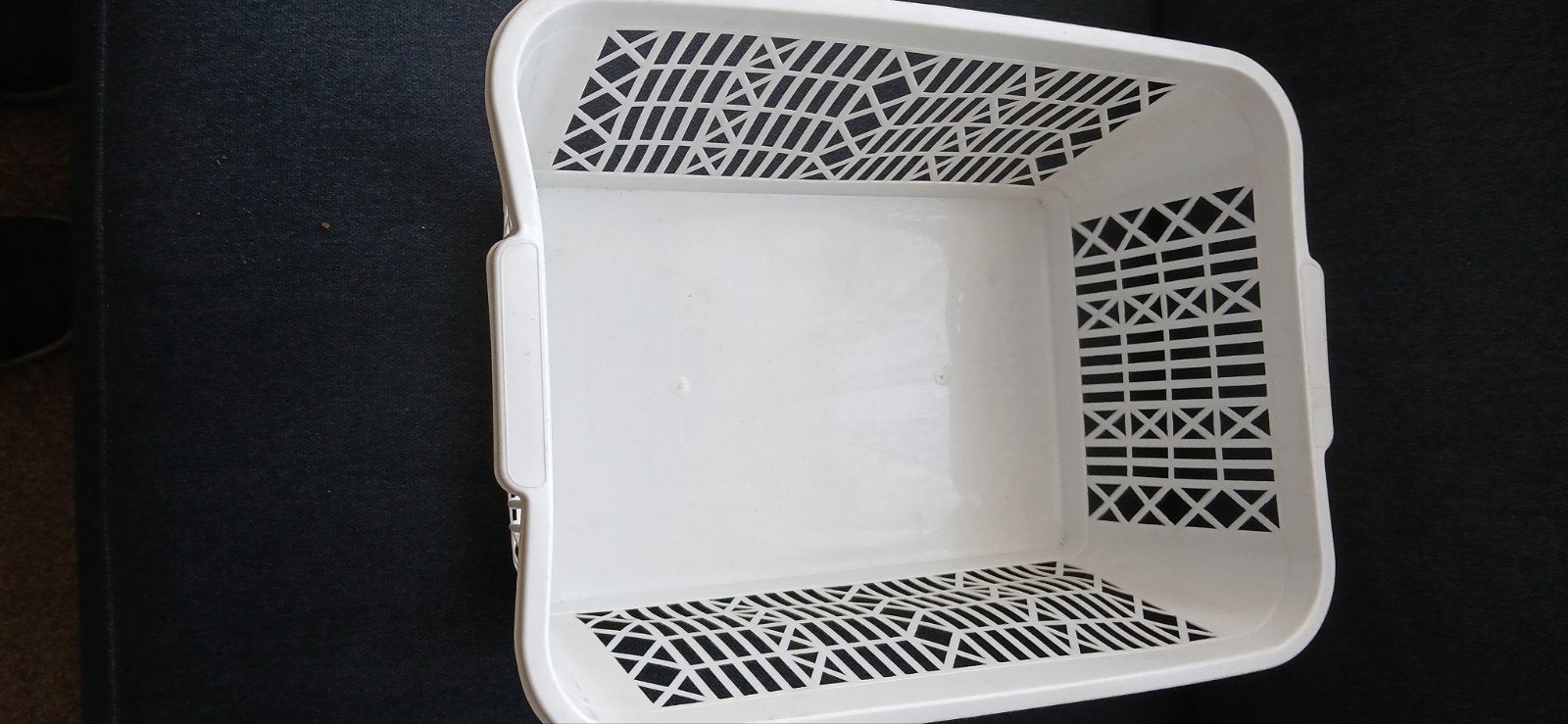Mandje voor 0.50, Ophalen of Verzenden, Rechthoekig, Riet