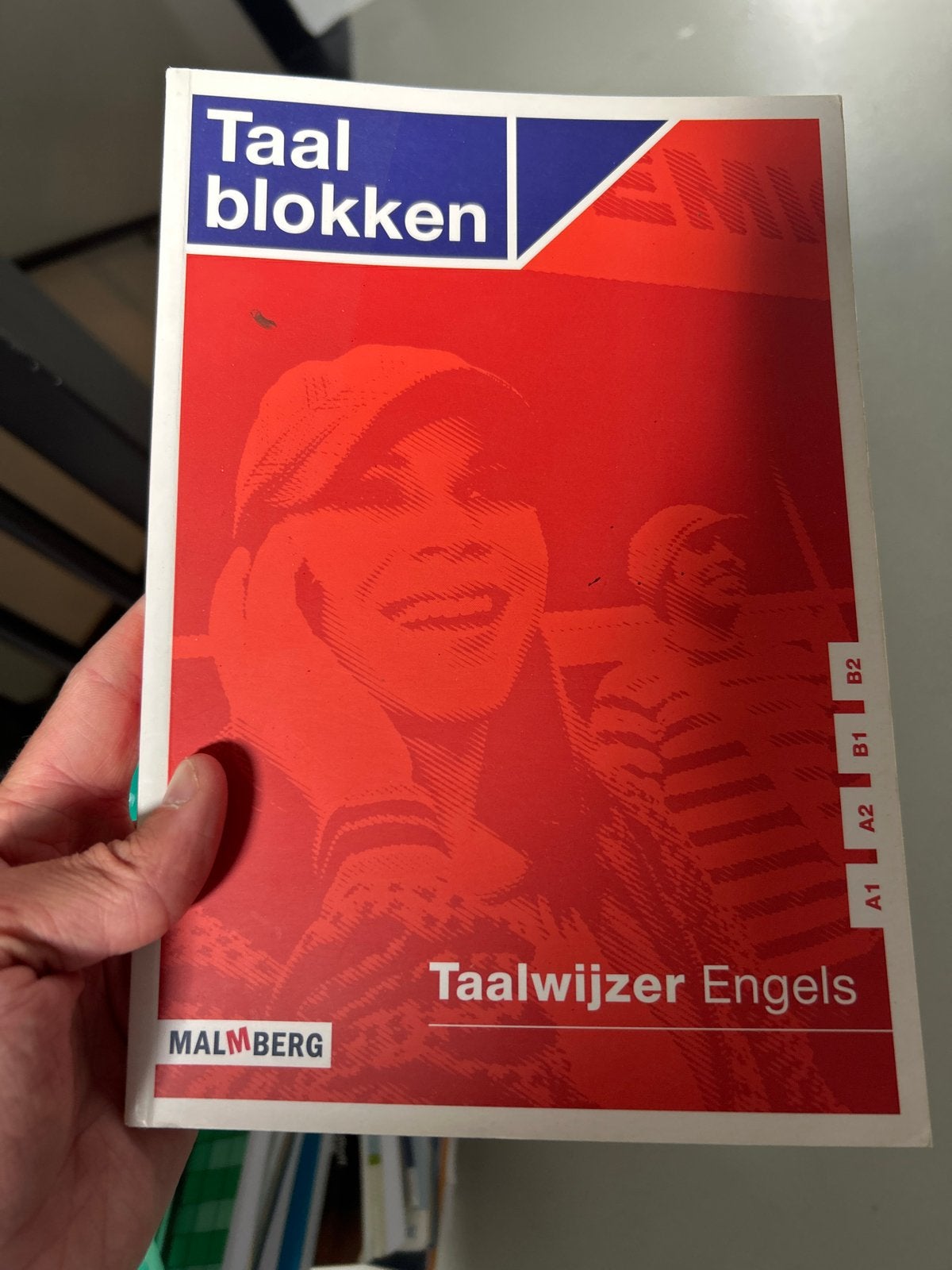 Taalblokken Taalwijzer Engels A1-B2 - Malmberg, Boeken, Ophalen of Verzenden, Zo goed als nieuw, Non-fictie