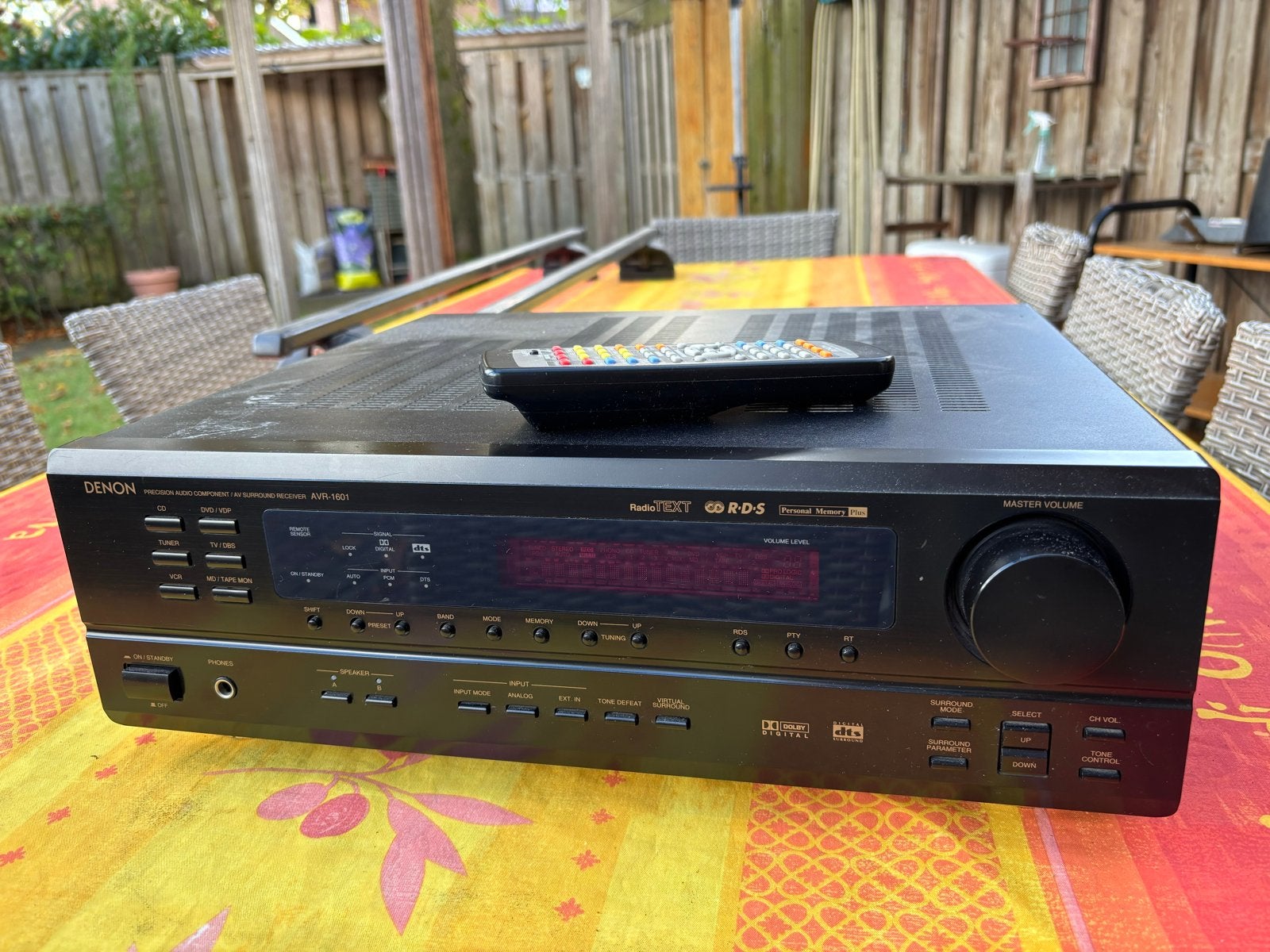 Denon AVR-1601 AV Surround Receiver - Uitstekende Staat, Ophalen, Gebruikt, Denon, 60 tot 120 watt
