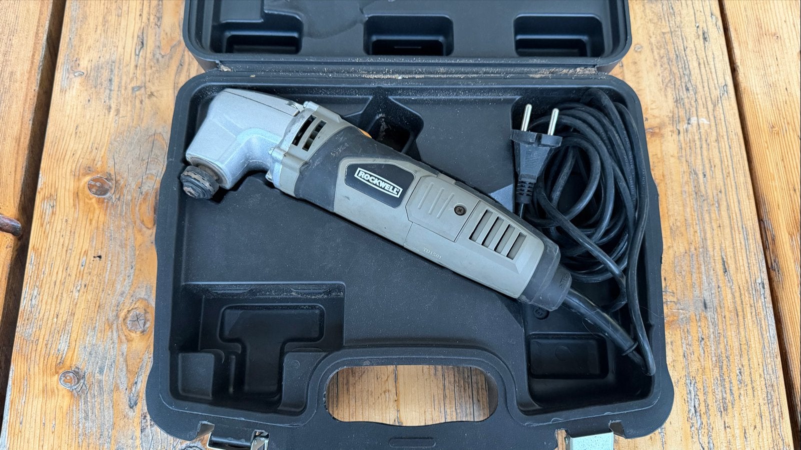 Rockwell Multitool in koffer - geheel werkend, Doe-het-zelf en Verbouw, Ophalen of Verzenden, Gebruikt, Multitool, Overige merken