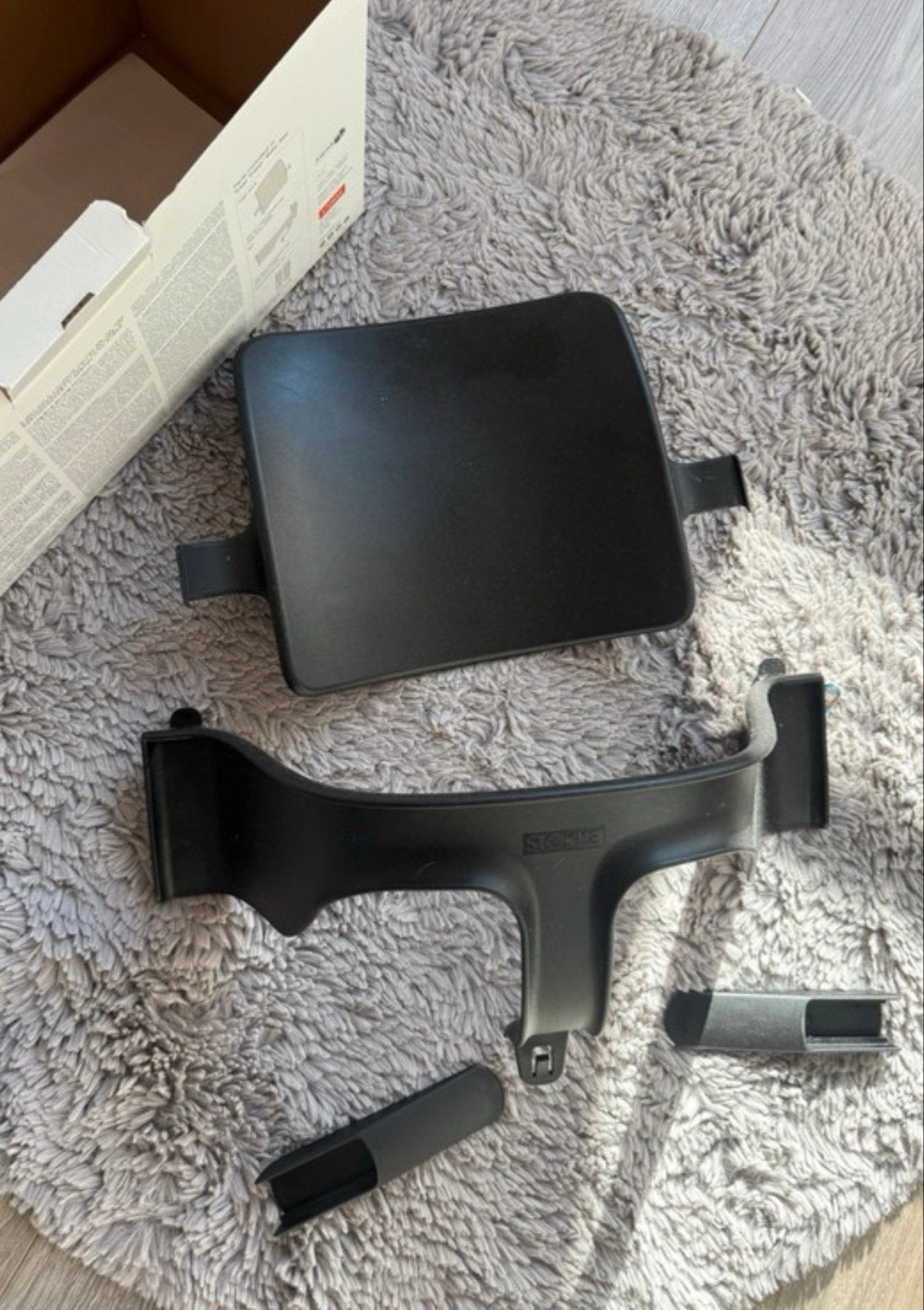 Stokke Tripp Trapp Baby Set Zwart, Ophalen of Verzenden, Zo goed als nieuw, Overige typen, Aanschuifbaar