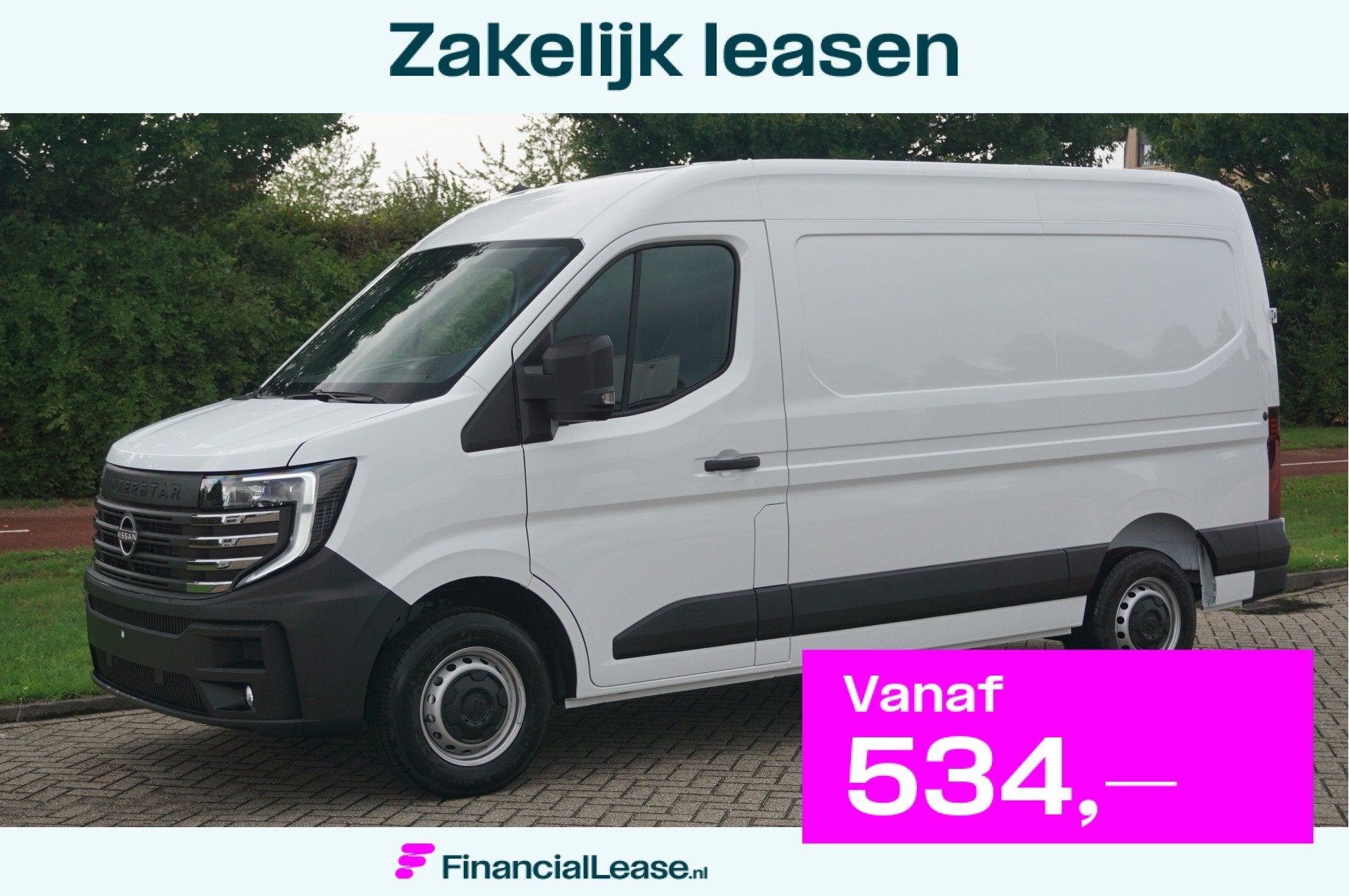 Nissan Interstar 3.5T 130PK N-Connecta L2H2 BPM VRIJ! 10" R-, 1998 cc, Gebruikt, 4 cilinders, Parkeersensor
