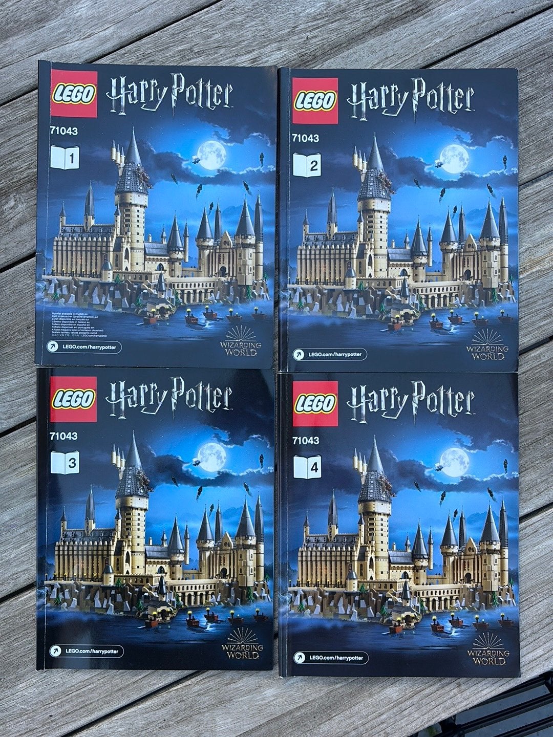 LEGO Harry Potter 71043 Zweinstein Kasteel - compleet, Gebruikt, Lego, Harry Potter, Ophalen of Verzenden