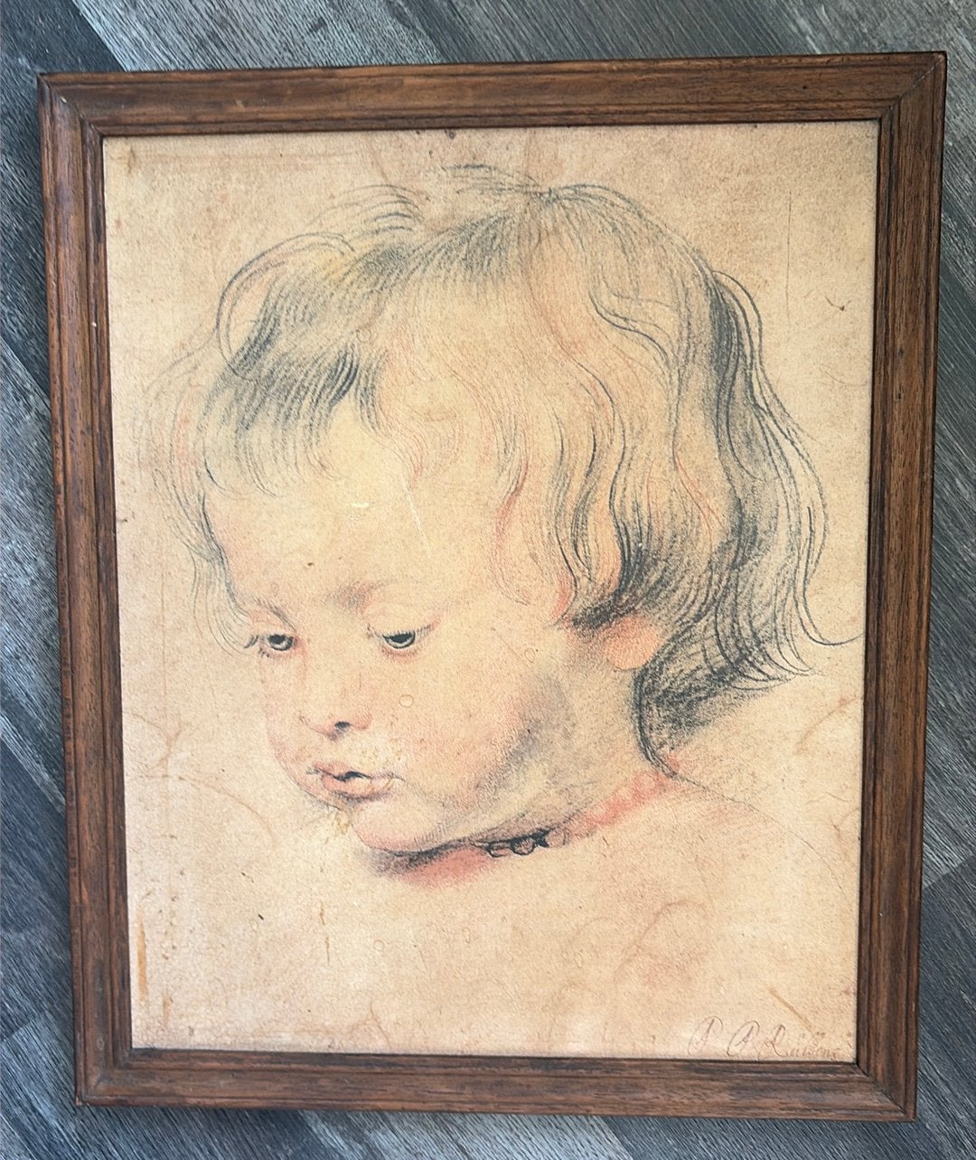 Peter Paul Rubens  ingelijste prent, Antiek en Kunst, Kunst | Schilderijen | Klassiek, Ophalen of Verzenden