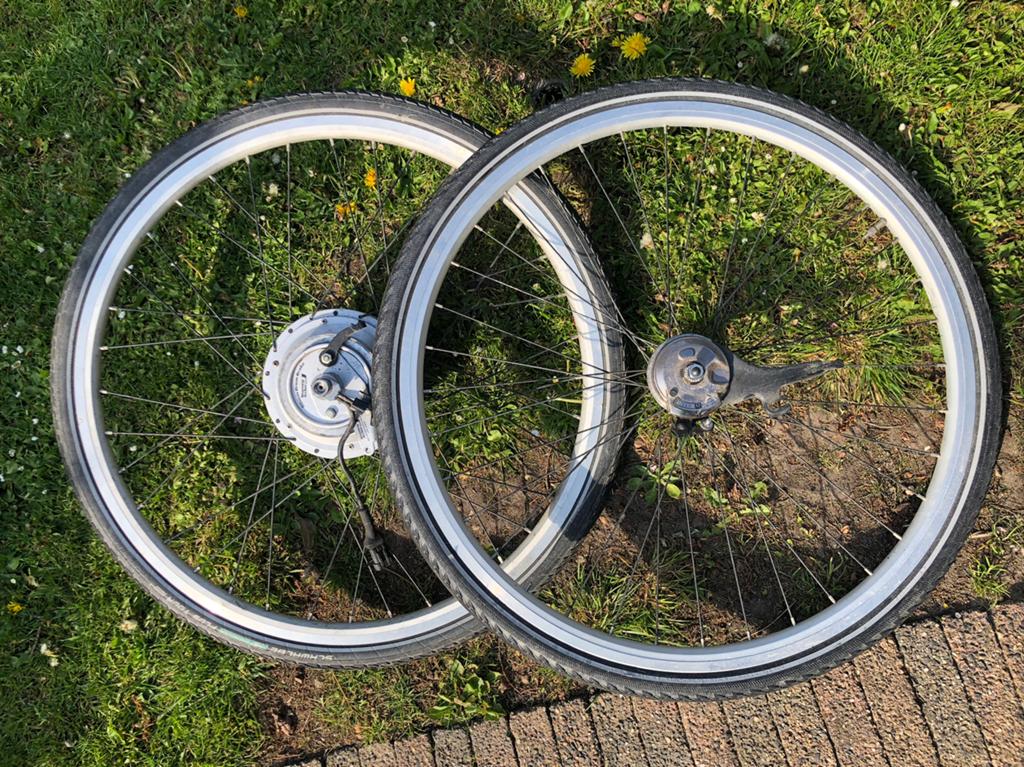 Wielset Sparta Ion, Fietsen en Brommers, Fietsonderdelen, Ophalen of Verzenden, Gebruikt, Elektrische fiets, Wiel