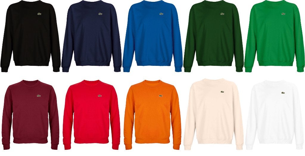 Lacoste Sweatshirt XS,S,M,L,XL,2XL,3XL,4XL,5XL Nieuw, Kleding | Heren, Truien en Vesten, Overige kleuren, Verzenden, Lacoste, Nieuw