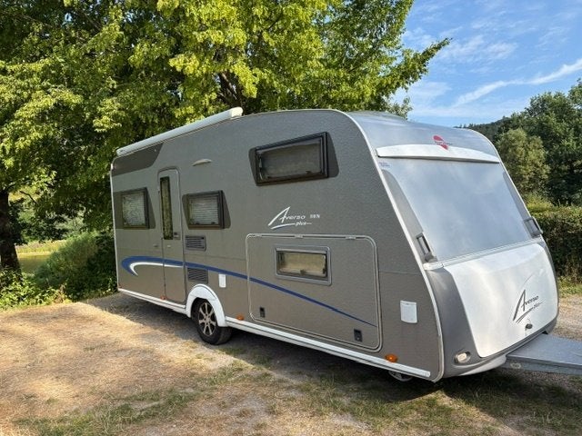 Burstner Averso 510 TK Caravan 7pers Mover, Airco, Luifel, Caravans en Kamperen, Rondzit, Hefbed, Particulier, Bürstner