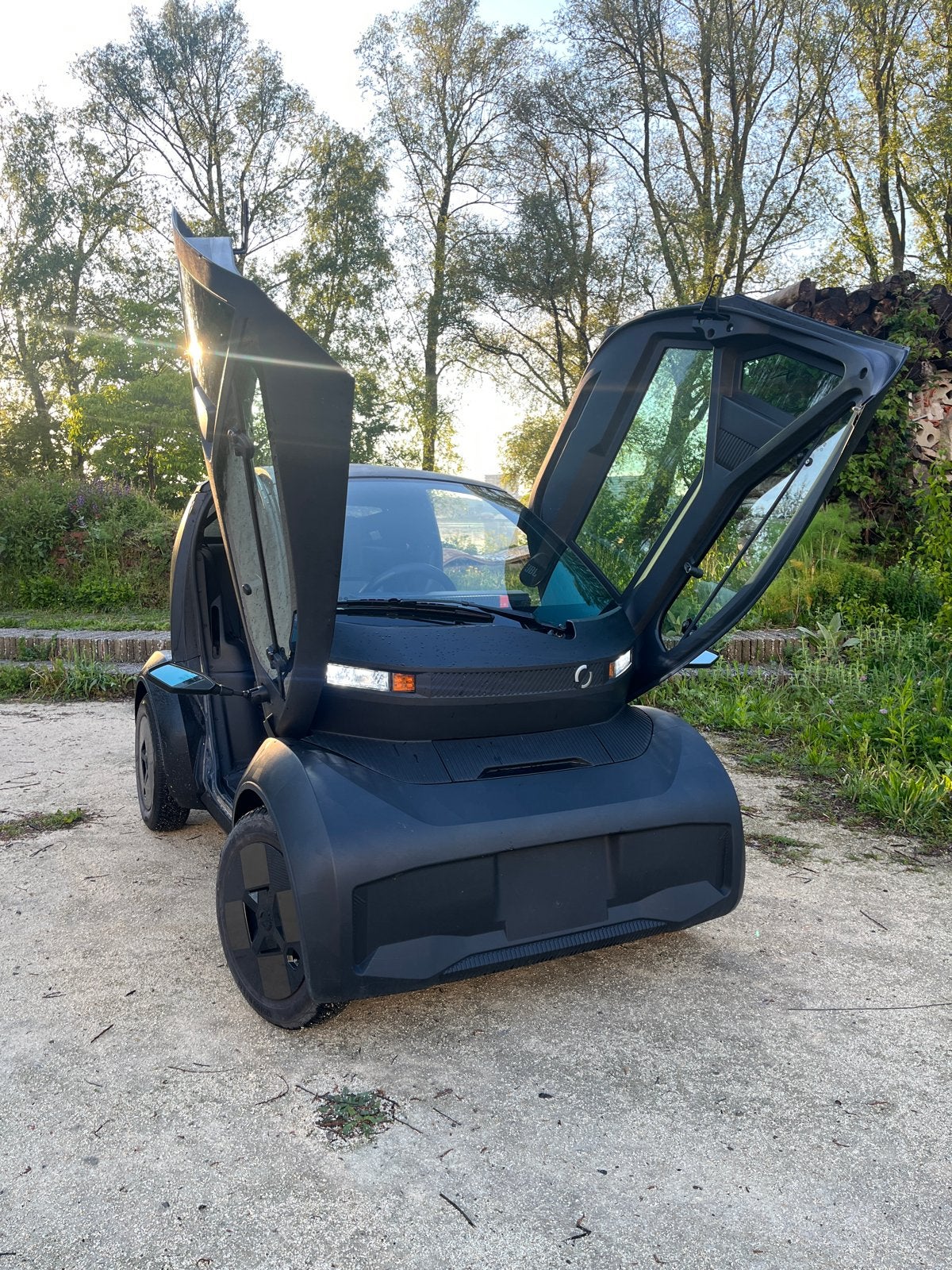 Renault Mobilize Duo 80km/h | 100% Electric | Balck (Custom), Ophalen of Verzenden, Gebruikt, 46 km of meer, 16 km/u of meer