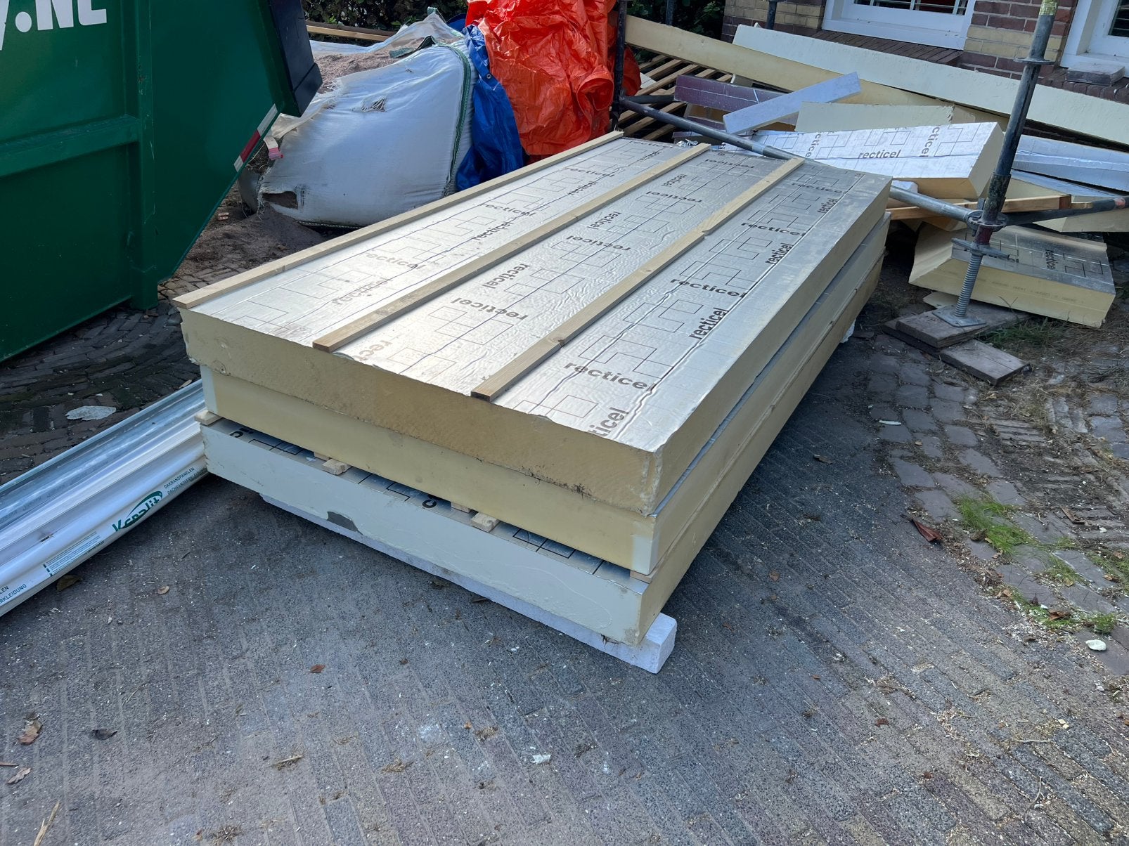 Renovatieplaten 14cm 3 stuks, 12 cm of meer, Nieuw, 5 tot 10 m², Hardschuim (Pir)
