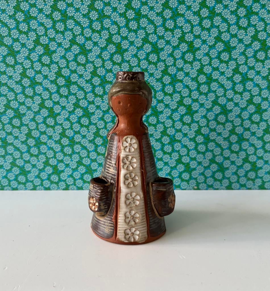 Kandelaar voor mini kaarsje Japan, Huis en Inrichting, Woonaccessoires | Kandelaars en Kaarsen, Overige materialen, Gebruikt, Overige kleuren