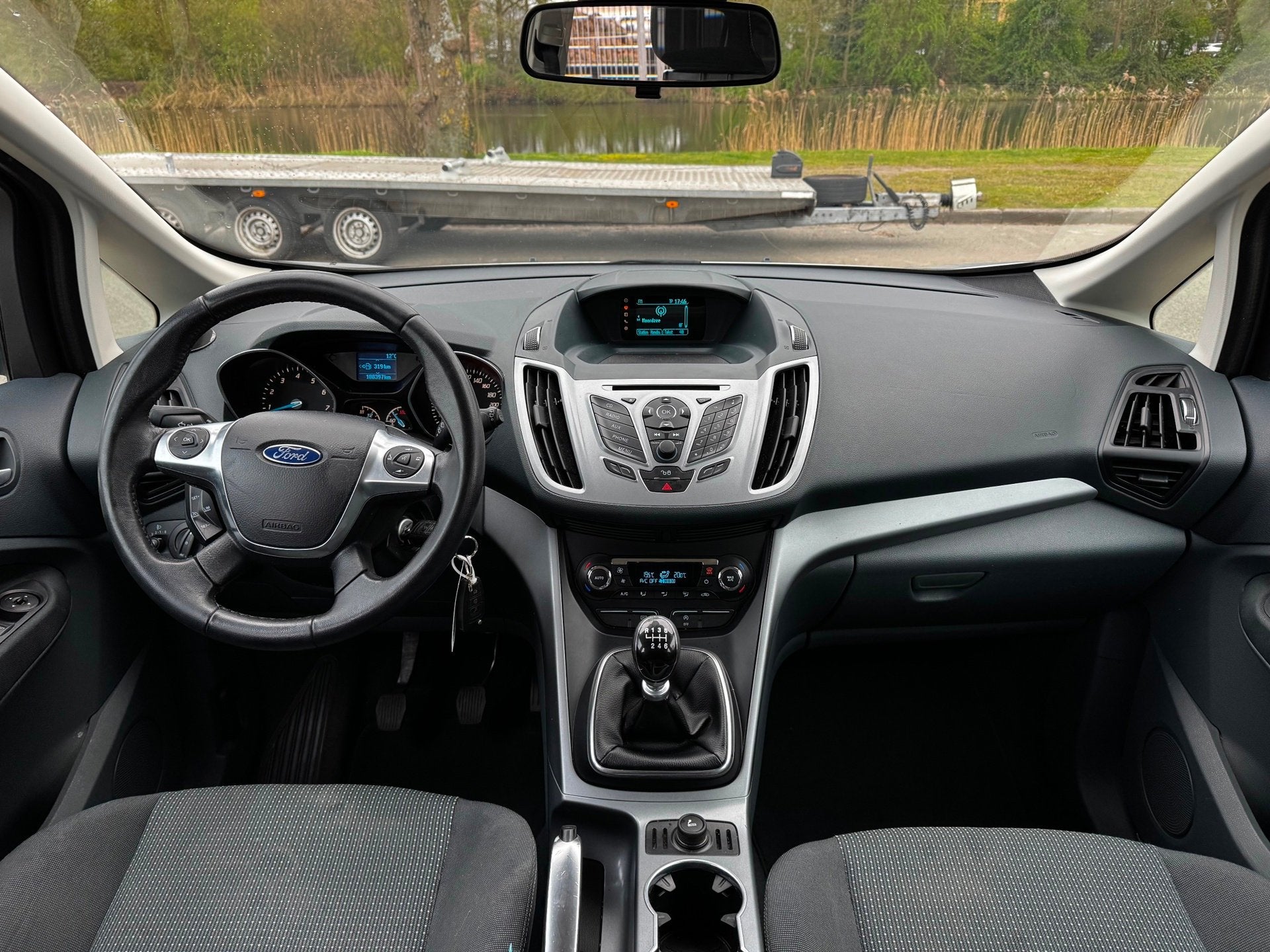 Ford C-Max 1.0 Edition|6BAK|AIRCO|CRUISE|2XSLEUTELS|BOEKJES|, Auto's, 125 pk, Gebruikt, Start-stop-systeem, Handgeschakeld