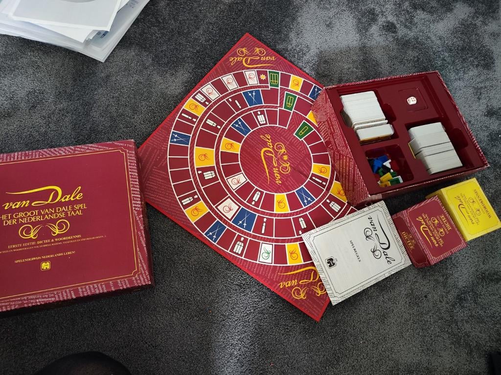 Zgan Van Dale Het Groot Van Dale Spel Der Nederlandse Taal, Vijf spelers of meer, Ophalen of Verzenden, Zo goed als nieuw, Jumbo
