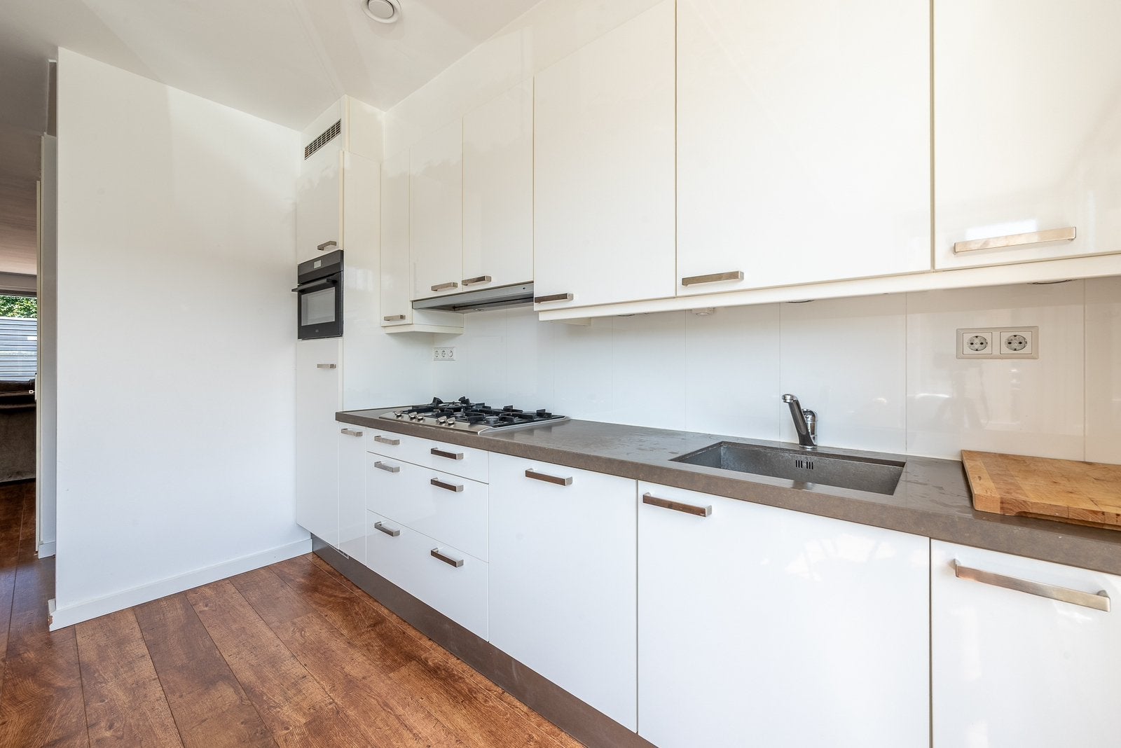 Siematic keuken hoogglans wit, Ophalen, Gebruikt, Wit, Enkelwandige keuken