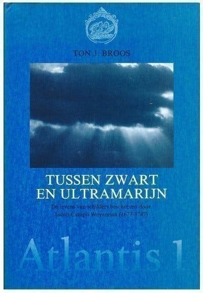 Ton J. Broos Tussen zwart en ultramarijn, Verzenden, Zo goed als nieuw