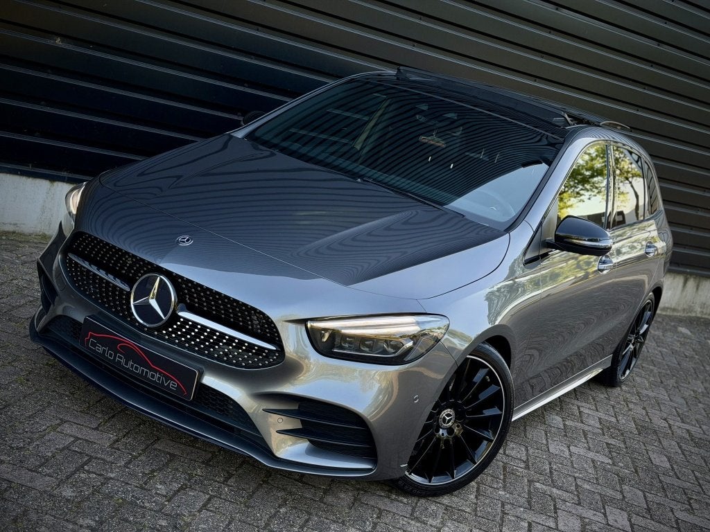 Mercedes-Benz B-Klasse 220 PANO|MEMORY|SFEER|MBEAM|AR|CAMERA, Auto's, 745 kg, Gebruikt, 4 cilinders, Leder en Stof