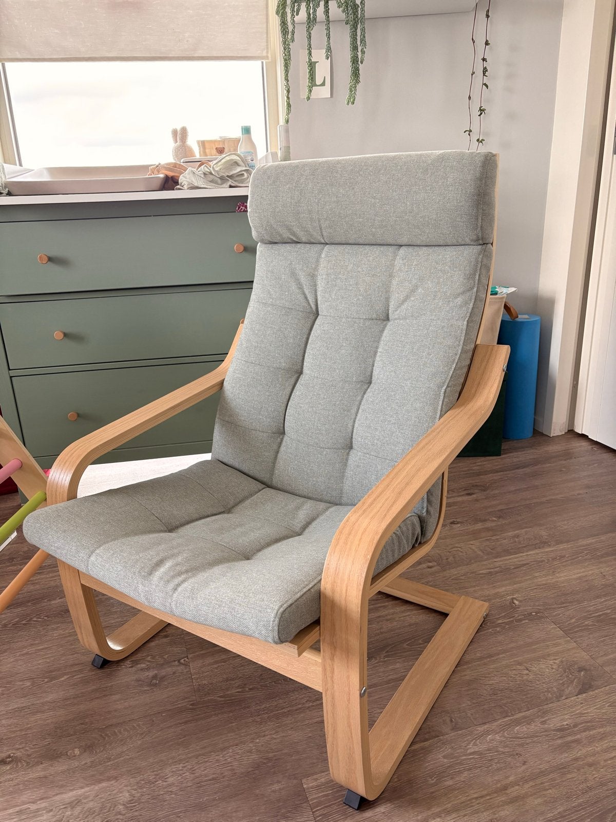 IKEA Poäng fauteulis in perfect condition, Huis en Inrichting, Fauteuils, Ophalen, 75 tot 100 cm, Zo goed als nieuw, 50 tot 75 cm